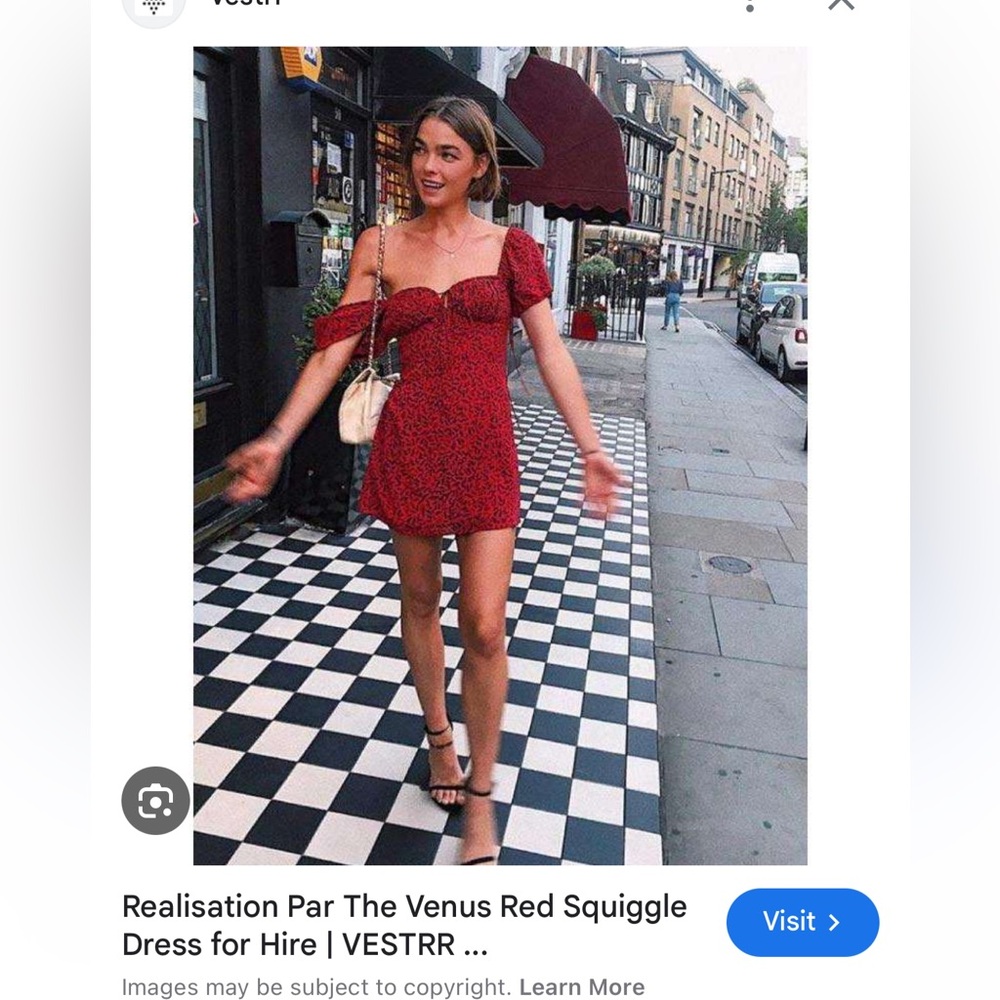 REALISATION PAR THE VENUS BUSTIER MINI DRESS
